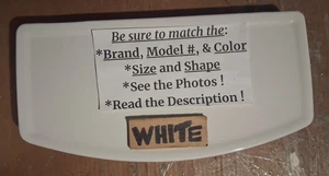 NO FLAWS WHITE 16.75 x 8.5 American Standard 735199 4370 toilet tank lid cover - Picture 1 of 1