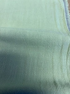 2.5 Metres Pistachio Green Slub Linen & Bamboo Fashion Fabric. - Picture 1 of 3