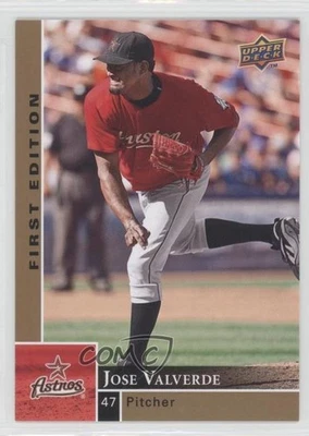 2009 Upper Deck First Edition Jose Valverde #125 - Image 1 of 2