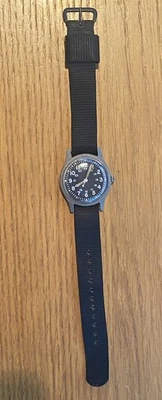 1982 Hamilton GG-W-113 Hack US Military Issued Steel Watch - Image 1 of 2