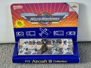 Galoob Micro Machines 1988 Set #13 Aircraft III Planes Concord Jets - Picture 1 of 3
