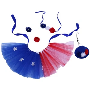 Pet Dressing Supplies American Independence Day Decorations Outfit Costume - Bild 1 von 12