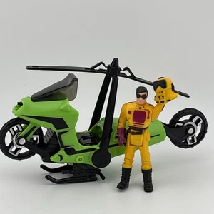 Vintage 1985 Kenner M.A.S.K Condor 100% komplettes Fahrzeug mit Brad Turner Figur - Bild 1 von 7
