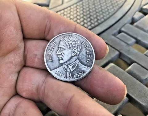 1933 GREATER GERMANY GERMAN FUEHRER REICHSMARK WWII COMMEMORATIVE COIN Cover