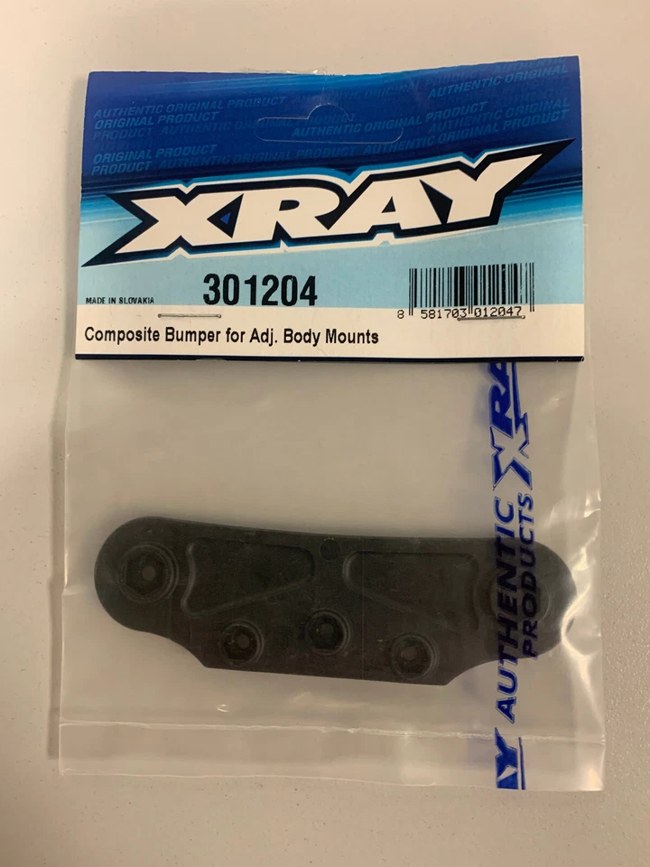 Xray Composite Bumper For Adjustable Body Mounts T4 1/10 301204 1223 - Photo 1/1