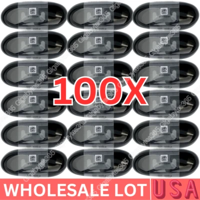 Lote 100X Cable USB Tipo C Para Samsung NOTE 8 S10 S20 Cargador Rápido Cable Carga Foto 1 de 4