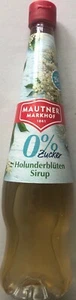 Mautner Markhof Holunder 0% Zucker Sirup 700ml, 6er Pack (6x700ml) - Bild 1 von 3