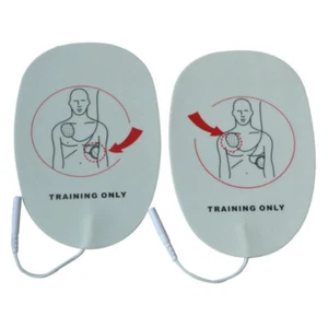 Almohadillas de entrenamiento de repuesto para niños/adultos de práctica DEA para XFT 120C/120C+ - Imagen 1 de 12