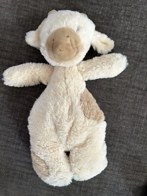 复古婴儿 G 长颈鹿 Lovey 长毛绒 12 英寸柔软儿童面霜棕褐色 — 第 1/4 张图片