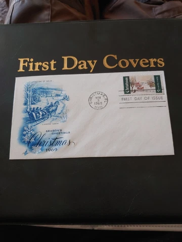 1969 FDC Christmas Stamp Cover