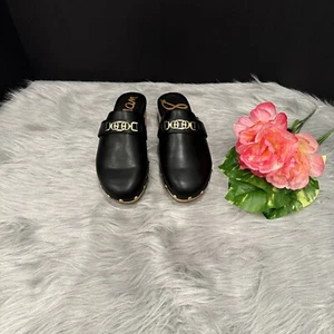 San Edelman Damen Kunstleder Nieten Clogs Größe 8,5 - Bild 1 von 8