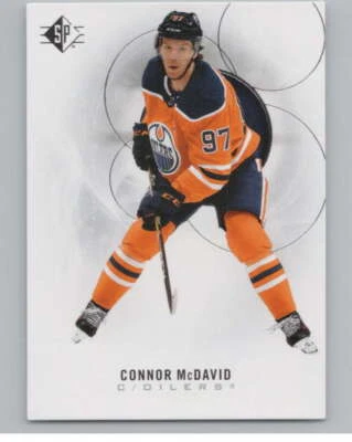 2020-21 SP Authentic #90 Connor McDavid  Edmonton Oilers V99880 - Image 1 of 3