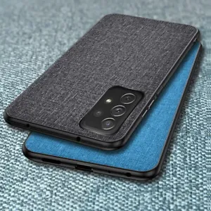 Nylon Cloth Fabric Hard Case Cover For Samsung Galaxy S23 S22 S21 Ultra S20 A53 - Picture 1 of 20