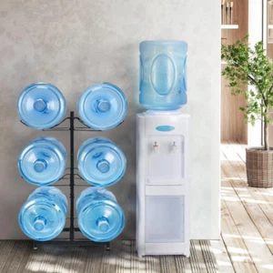 Wasserspender Heiß Kalt Trinkbrunnen Trinkbrunnen Dispender Büro Hause 4 Tier - Bild 1 von 12