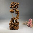 Chinese Old Rare Vintage Boxwood Carving Uniquely Beautiful Statue Home Deco