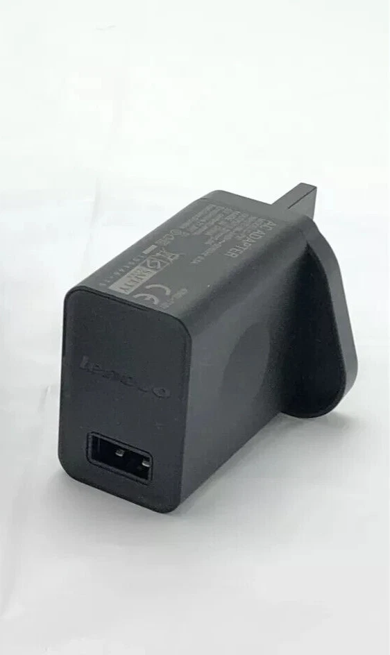 Genuine Lenovo Smartphone Mains Wall Charger Plug No Cord C-P37 5.2V 2.0A - Image 1 of 2