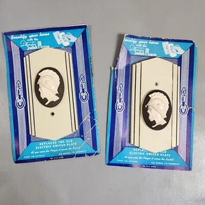 Vintage Coles Art Deco Decorative Light Switch Cover Plate Roman Soldier 1930s - Picture 1 of 15