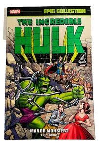 ¿INCREÍBLE HOMBRE O MONSTRUO HULK? COLECCIÓN ÉPICA VOL 1 OOP 1ST PR 2016 CASI NUEVO - Imagen 1 de 2