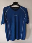 DNA Mens' Blue Size XL Athletic Activewear T-shirt