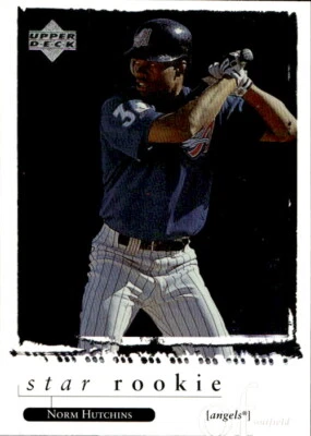 1998 Upper Deck Norm Hutchins 549 Anaheim Angels - Image 1 of 2