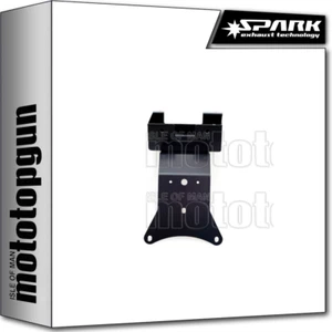 SPARK PORTAMATRICULA BATICOLA MEGAPHONE INOX DUCATI MONSTER 696 2012 12 2013 13 - Imagen 1 de 1