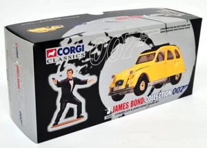 Corgi 65301 - 007 Citroen 2CV & James Bond Figure Diecast Model Car - Picture 1 of 6