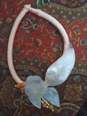 Collar Filipino Joyería Conchas Cuentas Bohemio Bo Ho Chic Étnico Nativo Seda  Foto 1 de 4