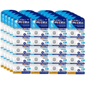 10-500Pcs lot CR1216 5034LC 3Volt Lithium Button Coin Battery for Key Fobs Watch - Picture 1 of 14