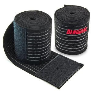 2x Kniegelenk Verband Knie Bandage Fussbandage Knieverband Klettverschluss Sport - Bild 1 von 3