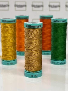 Gutermann pure silk sewing thread R753 30m - Picture 1 of 18