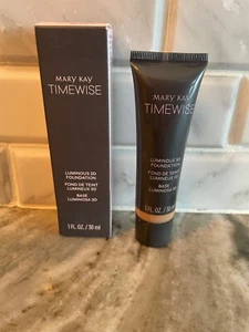 Mary Kay Timewise Luminous 3D Foundation Bronze W 100 Normal To Dry Skin 154138 - Picture 1 of 2