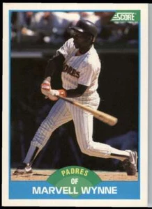 1989 Score MLB Marvell Wynne #203 - Picture 1 of 2
