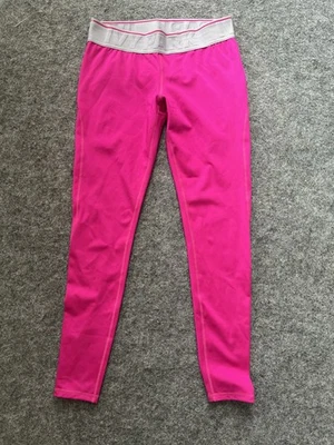 Ivy Park Hot Pink leggings raised Ivy Park logo on waistband size Large  - Image 1 of 4