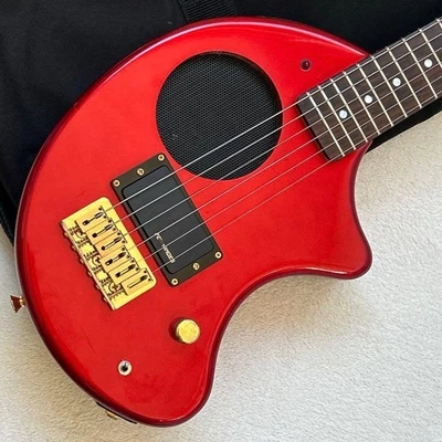 Guitarra Eléctrica Fernandes ZO-3C Rojo Cabeza Inversa Piezas Doradas Producto Usado Foto 1 de 4