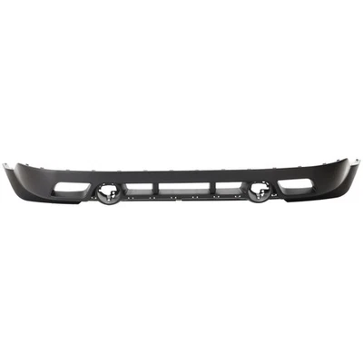 Bumper Cover For 2011-2017 Jeep Patriot Front Lower Textured w/Chrome Trim Holes Foto 1 de 4