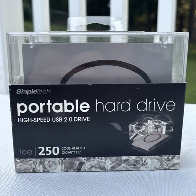 SimpleTech Signature Mini Ice 250 GB External Hard Drive - Image 1 of 4