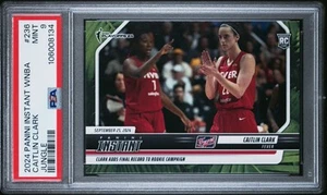 Caitlin Clark 2024 Panini Instant Jungle #’d /25 Rookie #236 PSA 9 come nuovo - Foto 1 di 3