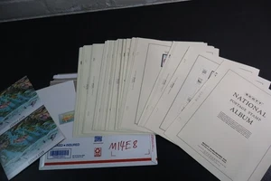 CKStamps 8 : Awesome Mint US Stamps Collection In Pages ( Face Value $101.00 - Picture 1 of 1