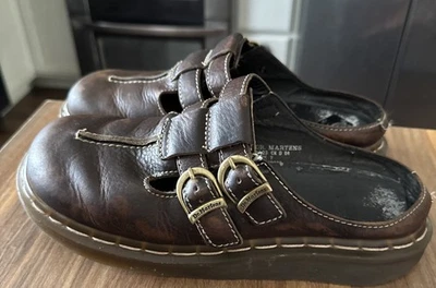 Vintage Dr. Doc Martens Women England Made Double Buckle Mary Jane Sz UK 7 US 9 - Image 1 of 4