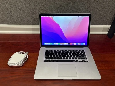 2015 Apple MacBook Pro 15” Retina A1398 (2.2 GHz Core i7, 256GB SSD, 16GB RAM) - Image 1 of 4