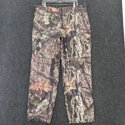 Magellan Outdoors Hunting Convertible Pants Men's XL 38-40 Mossy Oak Camo Cargo - Image 1 of 4