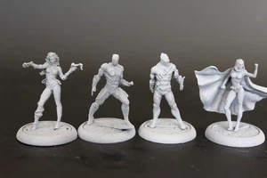 Knight Models Batman Miniature Game 35mm Lot Primed resin figures - Picture 1 of 1
