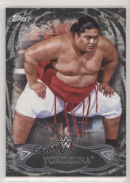 2015 Topps WWE Undisputed Black /99 Yokozuna #75 - Image 1 of 2