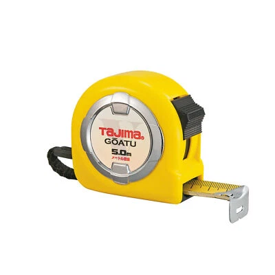 Tajima Convex Goatu Lock 5.0m width 25mm Tape Measure GAL25-50BL - Image 1 of 4