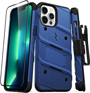 ZIZO Bolt Bundle iPhone 13 Pro Max Case - Blue - Picture 1 of 3