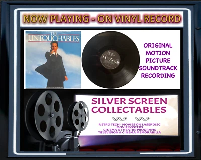 Ennio Morricone The Untouchables Soundtrack Recording 12" Vinyl Record FREE POST - Image 1 of 4