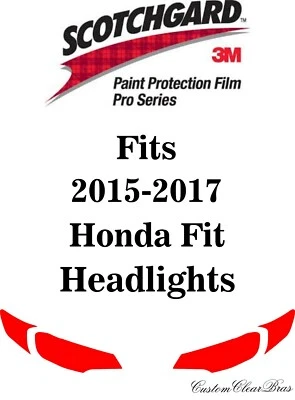 Película de protección de pintura 3M Scotchgard serie Pro para Honda Fit 2015 2016 2017 Foto 1 de 3