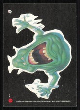 1989 Topps Ghostbusters II Stickers #3 Slimer Surprised