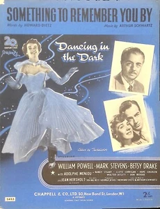 Something To Remember You By Sheet Music Dancing In The Dark Betsy Drake British - Picture 1 of 3