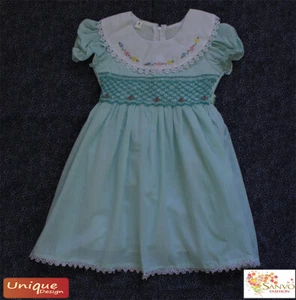 Smocked Dress Baby Toddler Girls Handmade Vintage Australian Classic New Styles - Bild 1 von 5